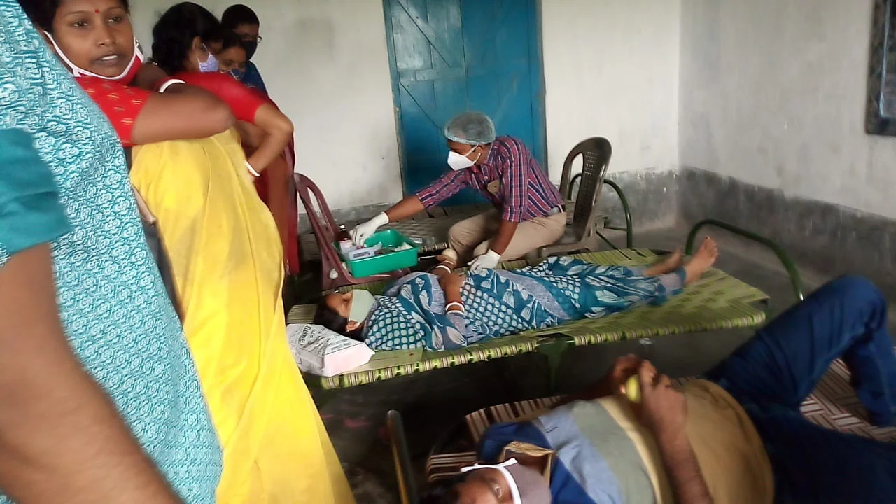 চিকিৎসক দিবসের দিন তৃণমূল মহিলা কংগ্রেসের উদ‍্যোগে রক্তদান শিবির