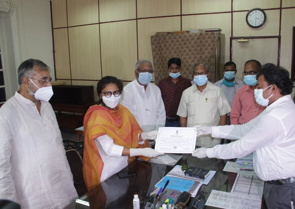 বিনা প্রতিদ্বন্দ্বিতায় রাজ্যসভার সাংসদ হলেন সুস্মিতা দেব