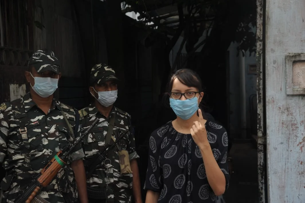 ভবানীপুরের উপনির্বাচনের কিছু ছবি…