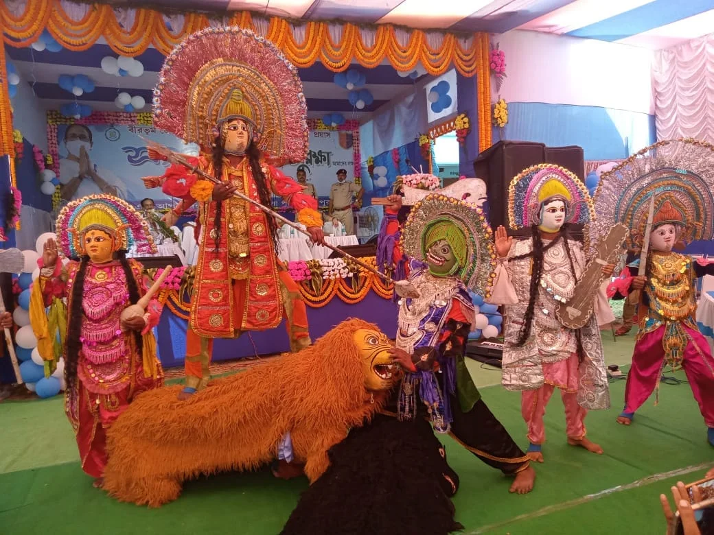 মুখ্যমন্ত্রীর প্রেরণায় স্পর্শ অনুষ্ঠান বীরভূম জেলা পুলিশের