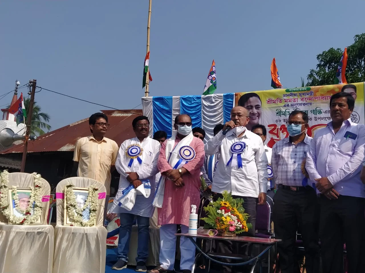 ইন্দিরা গান্ধির মৃত্যুবার্ষিকী উপলক্ষে রক্তদান শিবিরে সম্প্রীতি ও সংহতি রক্ষার ডাক
