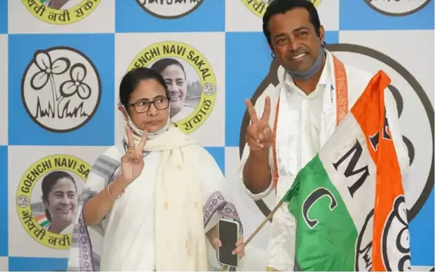 গোয়ায় একের পর এক চমক, নাফিসা আলির পর তৃণমূলে যোগদান লিয়েন্ডার পেজের