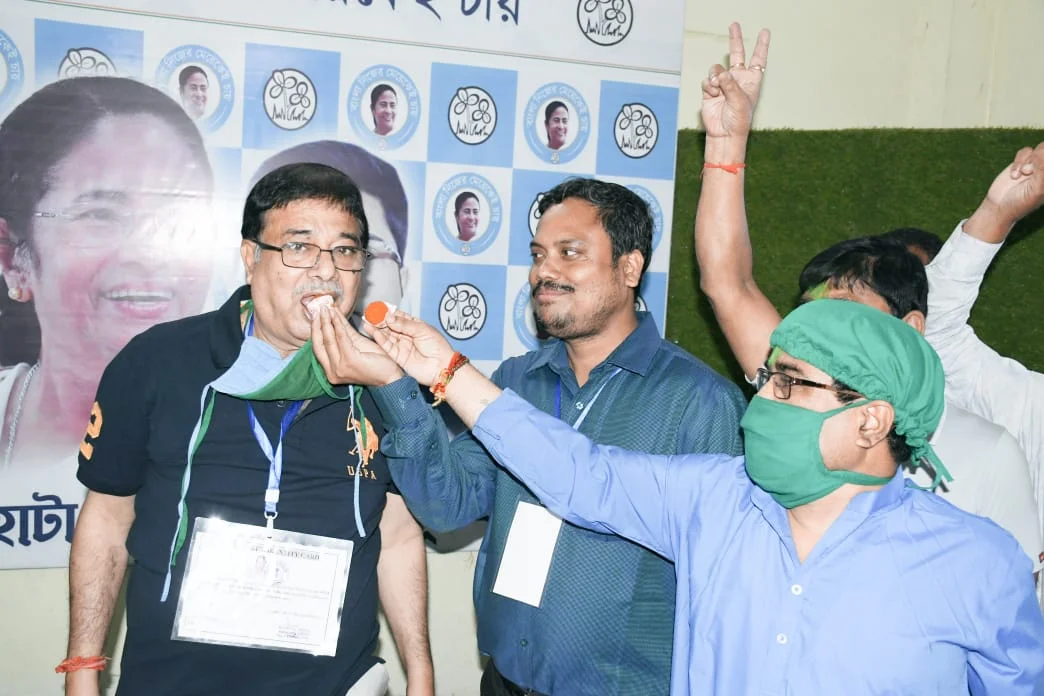 ধরাশায়ী গেরুয়া শিবির, দিনহাটায় রের্কড ভোটে জয়ী উদয়ন গুহ