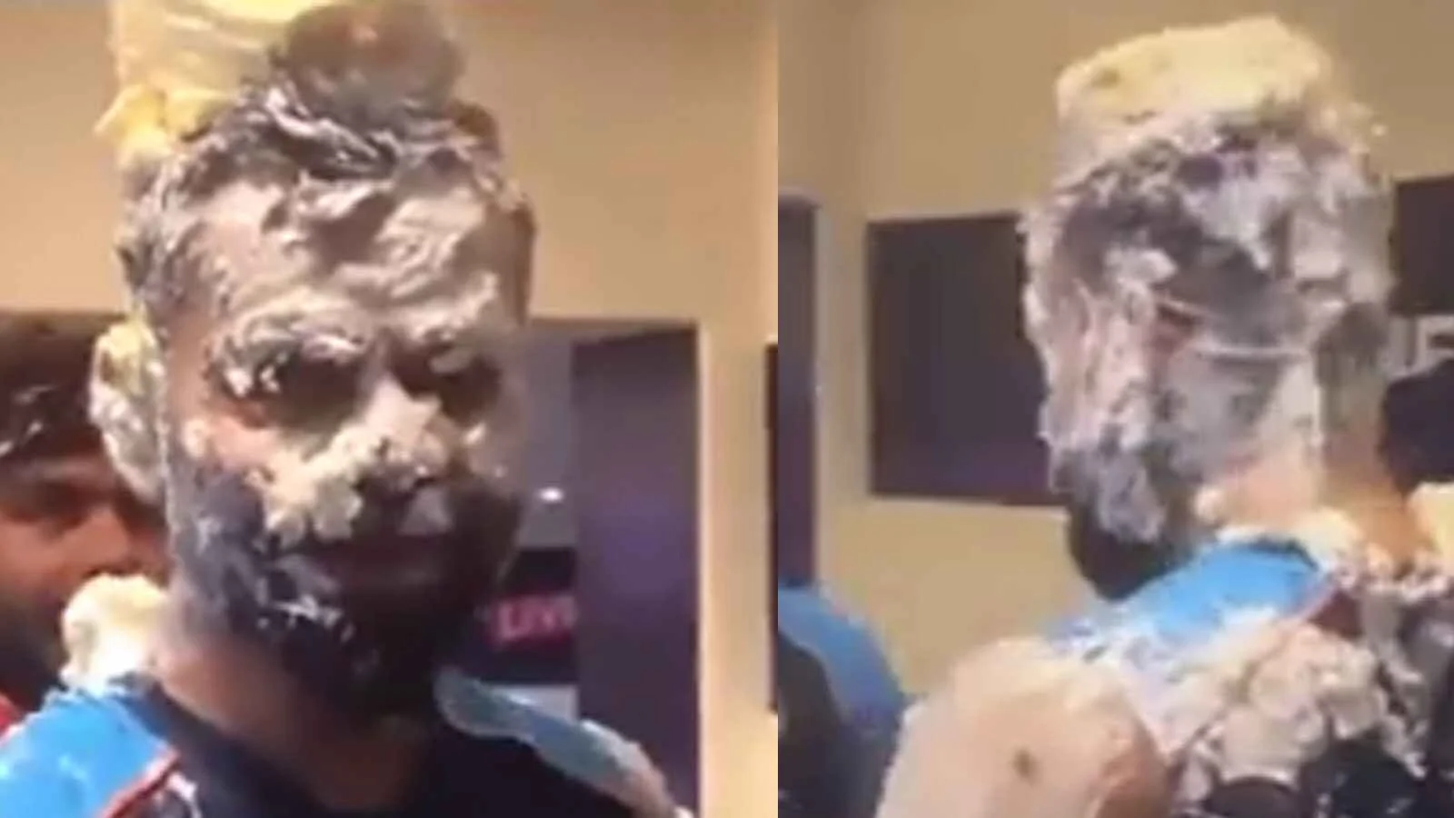 স্কটল্যান্ডকে দুরমুশ করে অধিনায়কের জন্মদিনে কেক মাখিয়ে বিরাট উদযাপন