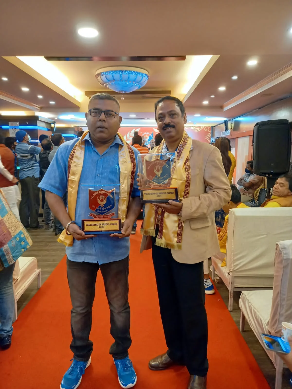 'The Legend of Bengal Award 2021'  পেল অনুভব চ্যারিটেবল ট্রাস্ট