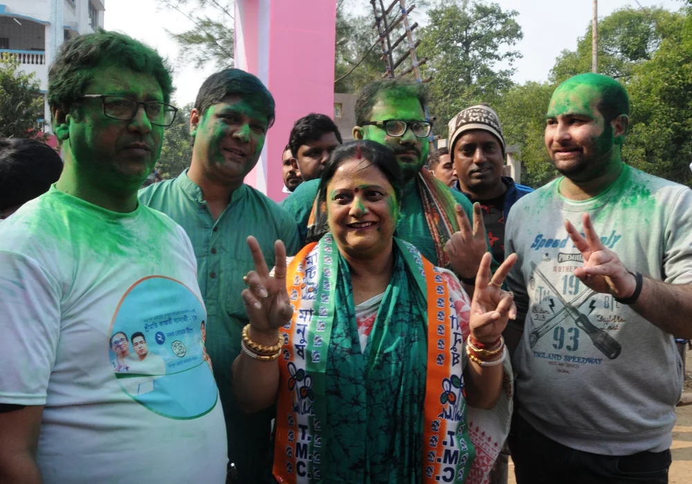 কুৎসা, অপপ্রচারকে নস্যাৎ করে  Landslide Victory তৃণমূলের