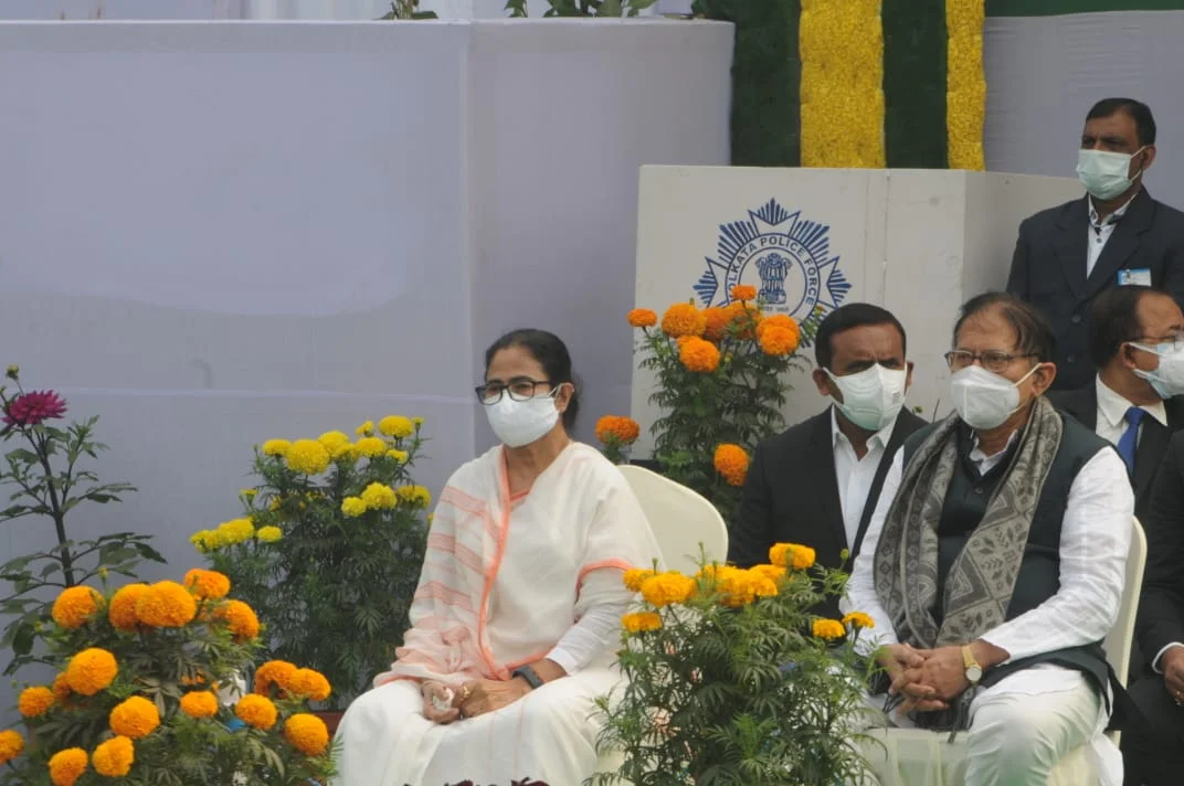 কলকাতায় রেডরোডে ৭৩তম প্রজাতন্ত্র দিবসের অনুষ্ঠানের নানা মুহূর্ত, লেন্স বন্দি পুবের কলম ডিজিটালের ক্যামেরায়