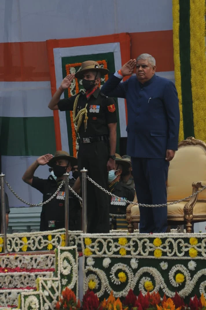 কলকাতায় রেডরোডে ৭৩তম প্রজাতন্ত্র দিবসের অনুষ্ঠানের নানা মুহূর্ত, লেন্স বন্দি পুবের কলম ডিজিটালের ক্যামেরায়