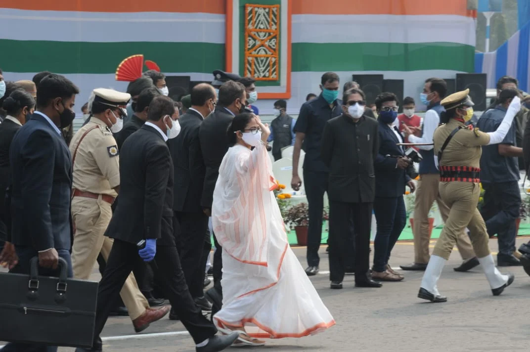 কলকাতায় রেডরোডে ৭৩তম প্রজাতন্ত্র দিবসের অনুষ্ঠানের নানা মুহূর্ত, লেন্স বন্দি পুবের কলম ডিজিটালের ক্যামেরায়