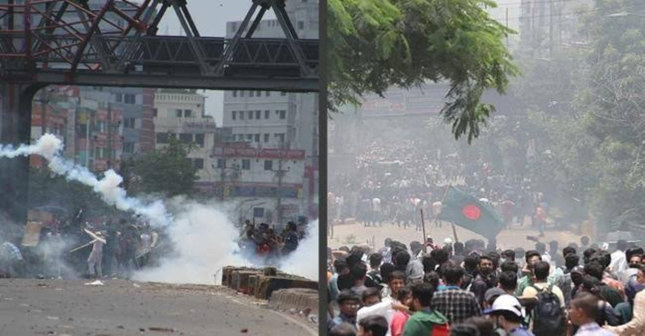 অগ্নিগর্ভ বাংলাদেশ, পুলিশ-পড়ুয়া সংঘর্ষে দেশজুড়ে মৃতের সংখ্যা বেড়ে ৩৯